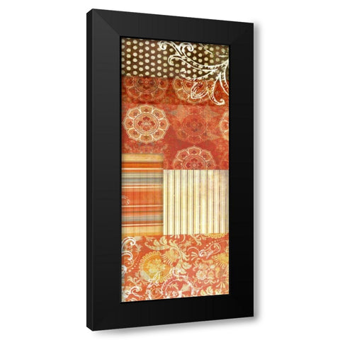 Bohemian Echo IV Black Modern Wood Framed Art Print by Higby, Jason