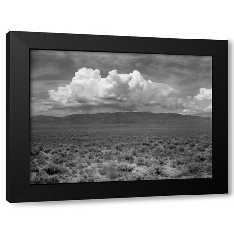 Mountains and Clouds II Black Modern Wood Framed Art Print by Christensen, Jim