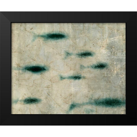 New School I Black Modern Wood Framed Art Print by Vision Studio