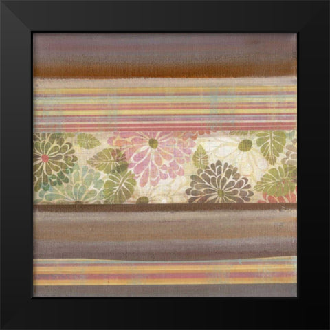 Pretty in Pink I Black Modern Wood Framed Art Print by Green-Aldridge, W.