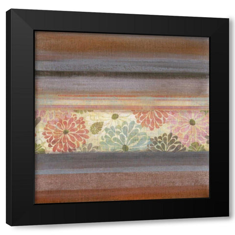 Pretty in Pink II Black Modern Wood Framed Art Print by Green-Aldridge, W.
