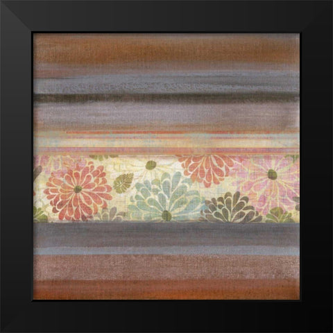Pretty in Pink II Black Modern Wood Framed Art Print by Green-Aldridge, W.
