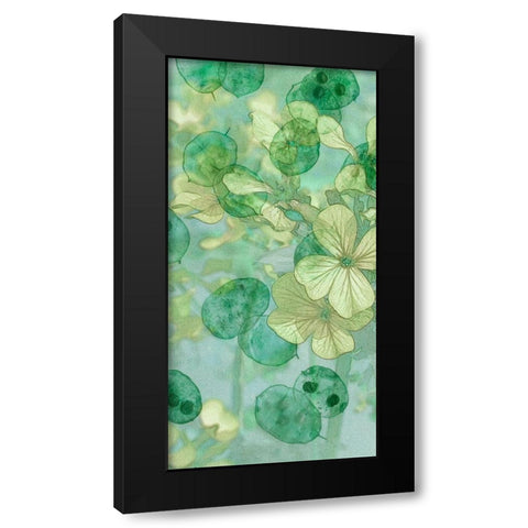 Mint Progeny I Black Modern Wood Framed Art Print by Chandler, Sharon