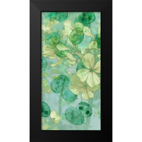Mint Progeny I Black Modern Wood Framed Art Print by Chandler, Sharon