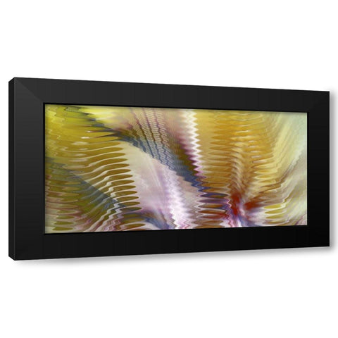 Symphonic I Black Modern Wood Framed Art Print by Burghardt, James