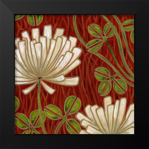 Gretchen I Black Modern Wood Framed Art Print by Deans, Karen