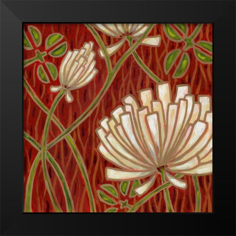 Gretchen II Black Modern Wood Framed Art Print by Deans, Karen