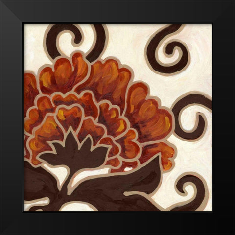 Lynne II Black Modern Wood Framed Art Print by Deans, Karen