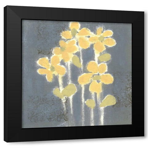 Sunny Breeze II Black Modern Wood Framed Art Print with Double Matting by Vision Studio
