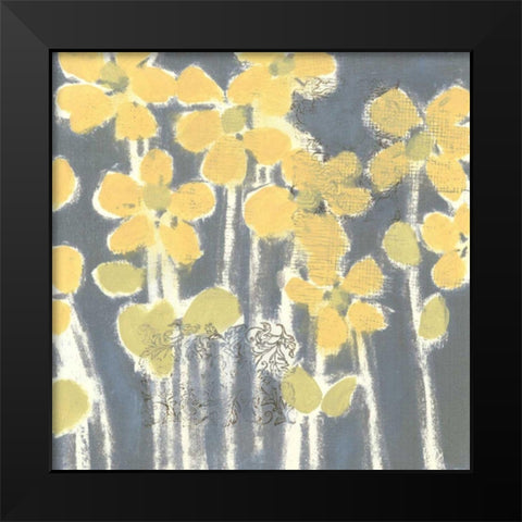 Sunny Breeze III Black Modern Wood Framed Art Print by Vision Studio
