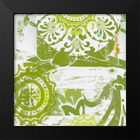 Big Wheel I Black Modern Wood Framed Art Print by Mountain, Ricki