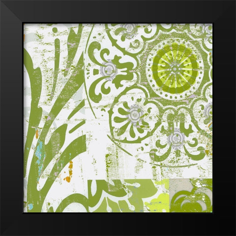 Big Wheel II Black Modern Wood Framed Art Print by Mountain, Ricki