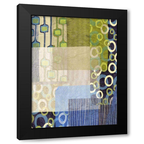 Mix and Match I Black Modern Wood Framed Art Print by Butler, John