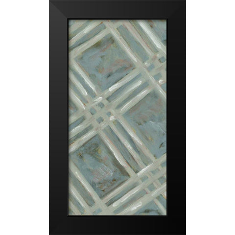 Primary Pattern I Black Modern Wood Framed Art Print by Deans, Karen
