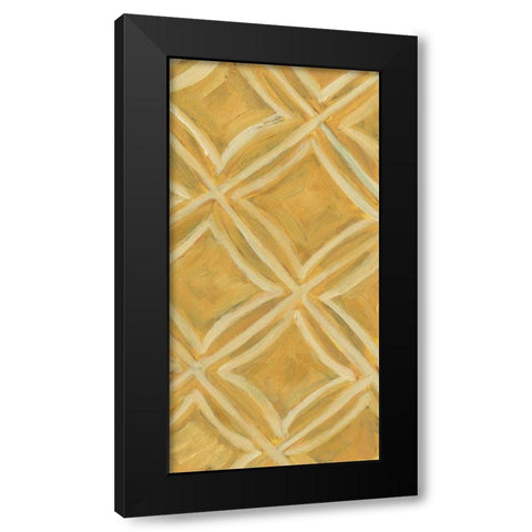 Primary Pattern VI Black Modern Wood Framed Art Print by Deans, Karen