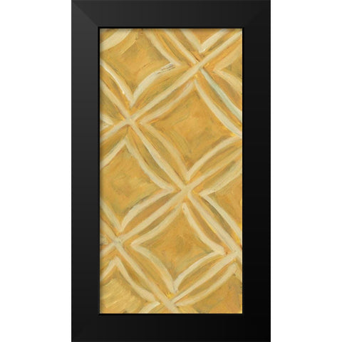 Primary Pattern VI Black Modern Wood Framed Art Print by Deans, Karen