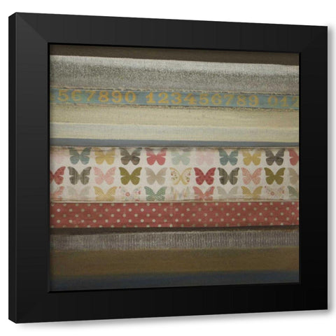 Best Friends Black Modern Wood Framed Art Print by Green-Aldridge, W.