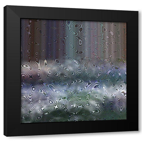 Waterfall I Black Modern Wood Framed Art Print by Harrington, Danielle
