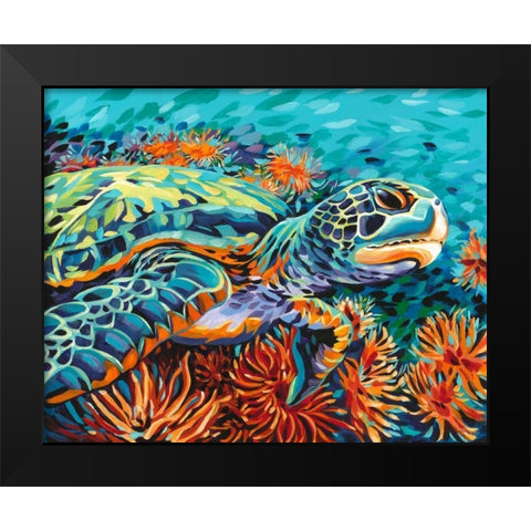 Sea Sweetheart I Black Modern Wood Framed Art Print by Vitaletti, Carolee