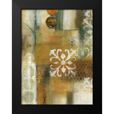 Modern Note I Black Modern Wood Framed Art Print by Green-Aldridge, Willie