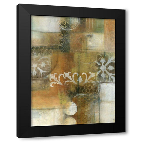 Modern Note II Black Modern Wood Framed Art Print with Double Matting by Green-Aldridge, Willie
