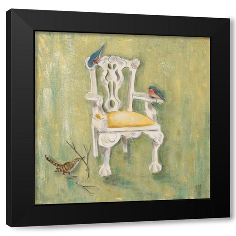 Parlor Tricks II Black Modern Wood Framed Art Print by Reynolds, Jade