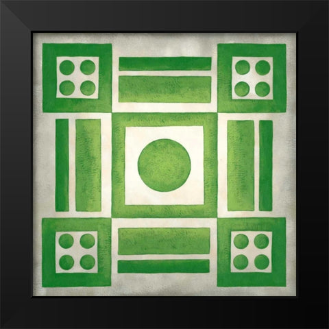 Classical Garden IV Black Modern Wood Framed Art Print by Zarris, Chariklia