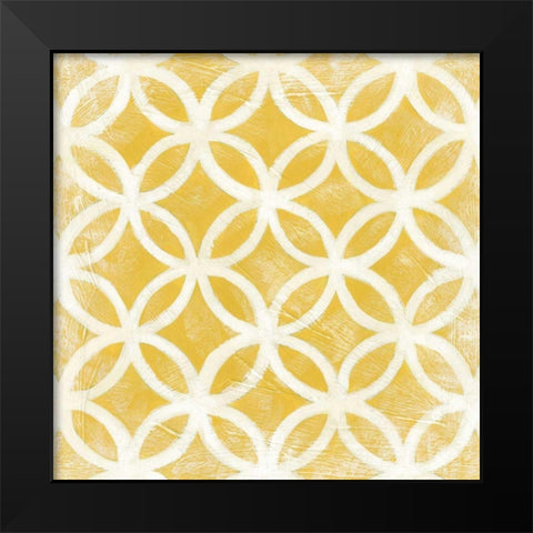 Modern Symmetry VII Black Modern Wood Framed Art Print by Zarris, Chariklia