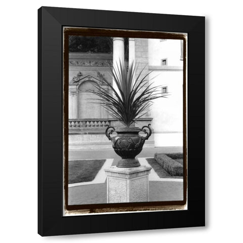 Royal Urn I Black Modern Wood Framed Art Print with Double Matting by DeNardo, Laura