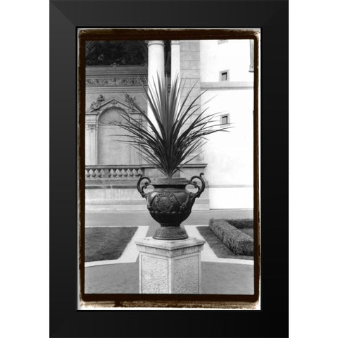 Royal Urn I Black Modern Wood Framed Art Print by DeNardo, Laura