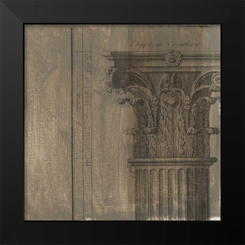 Decorative Elegance VIII Black Modern Wood Framed Art Print by Harper, Ethan