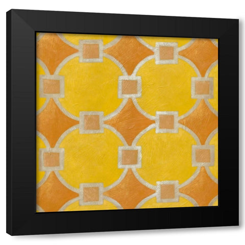 Brilliant Symmetry II Black Modern Wood Framed Art Print by Zarris, Chariklia