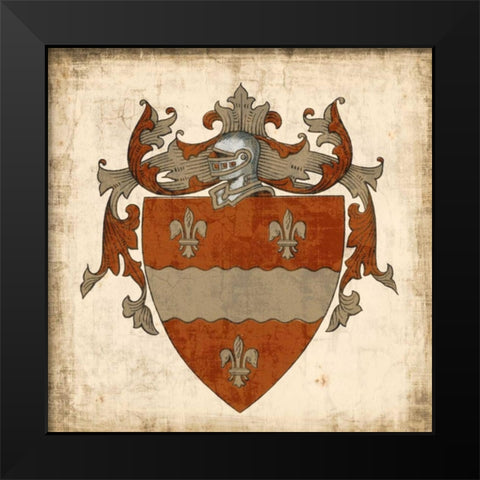 Noble Heritage II Black Modern Wood Framed Art Print by Vision Studio