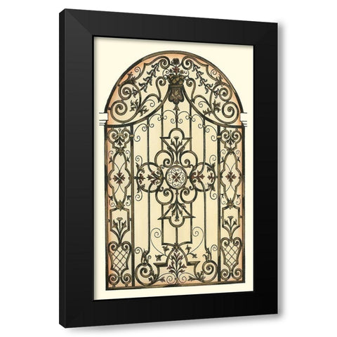 Printed Majestic Gateway II Black Modern Wood Framed Art Print by Vision Studio