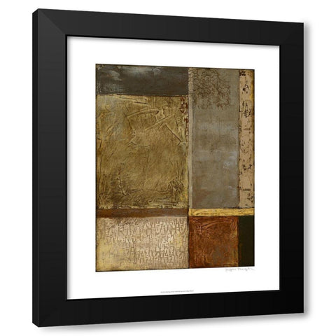 Gilded Age II Black Modern Wood Framed Art Print by Meagher, Megan