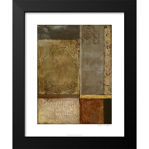 Gilded Age II Black Modern Wood Framed Art Print by Meagher, Megan