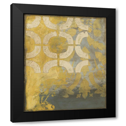 Honeysuckle I Black Modern Wood Framed Art Print by Meagher, Megan