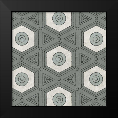 Caisson II Black Modern Wood Framed Art Print by Vision Studio