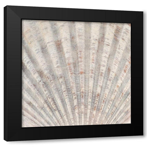 Organic Elements I Black Modern Wood Framed Art Print with Double Matting by Vision Studio