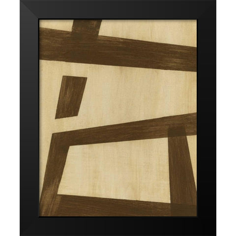 Inversion I Black Modern Wood Framed Art Print by Vision Studio