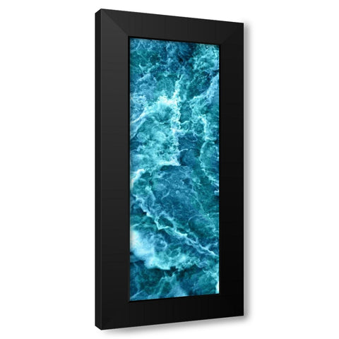 Sea Spray III Black Modern Wood Framed Art Print by Vision Studio
