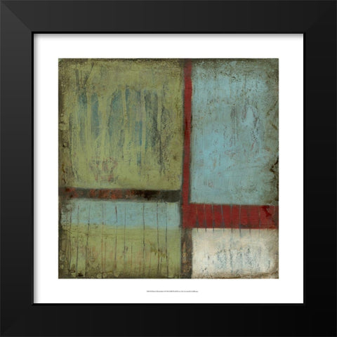 Rustic Minimalism I Black Modern Wood Framed Art Print by Goldberger, Jennifer