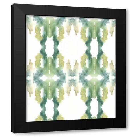 Buoyancy V Black Modern Wood Framed Art Print with Double Matting by Zarris, Chariklia