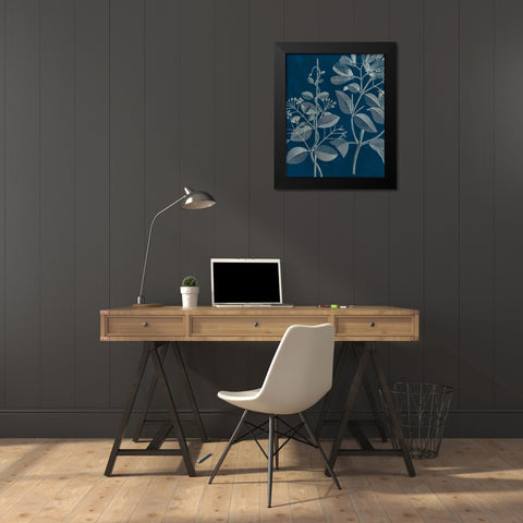 Modern Botany I Black Modern Wood Framed Art Print by Vision Studio