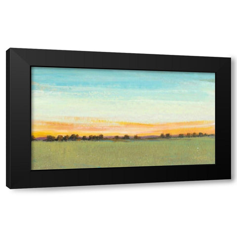Morning in the Meadow I Black Modern Wood Framed Art Print with Double Matting by OToole, Tim