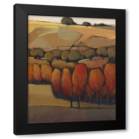 On the Ridge II Black Modern Wood Framed Art Print by OToole, Tim
