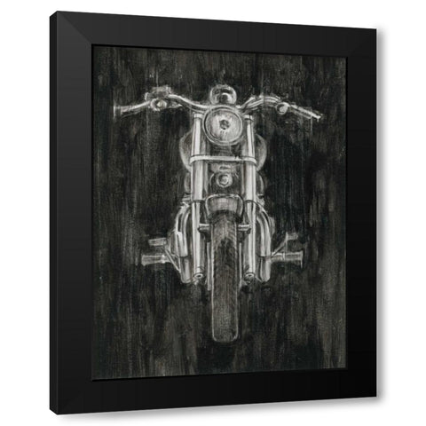 Steel Horse II Black Modern Wood Framed Art Print by Harper, Ethan