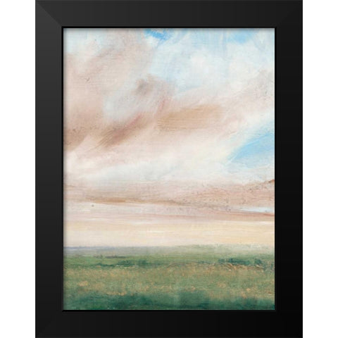 Sky Line IV Black Modern Wood Framed Art Print by OToole, Tim