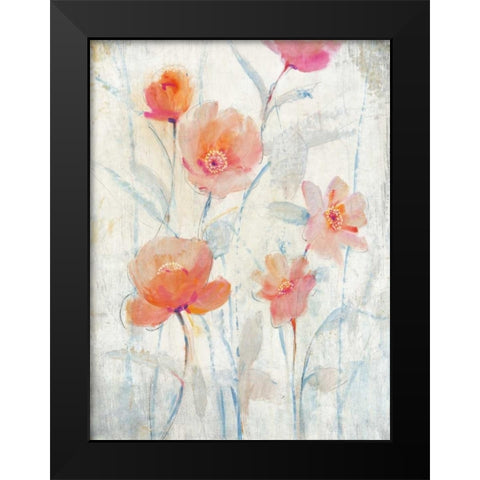 Translucent I Black Modern Wood Framed Art Print by OToole, Tim