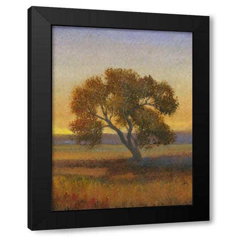 Firelight I Black Modern Wood Framed Art Print by OToole, Tim